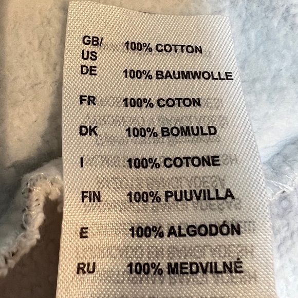 Shine Original Sweatshirt. Sz L cotton white with Multicolor graphics - Picture 9 of 10